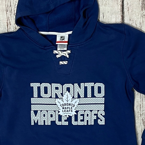Toronto Maple Leafs NHL Hockey Hoodie Pullover Sweatshirt - Picture 2 of 5